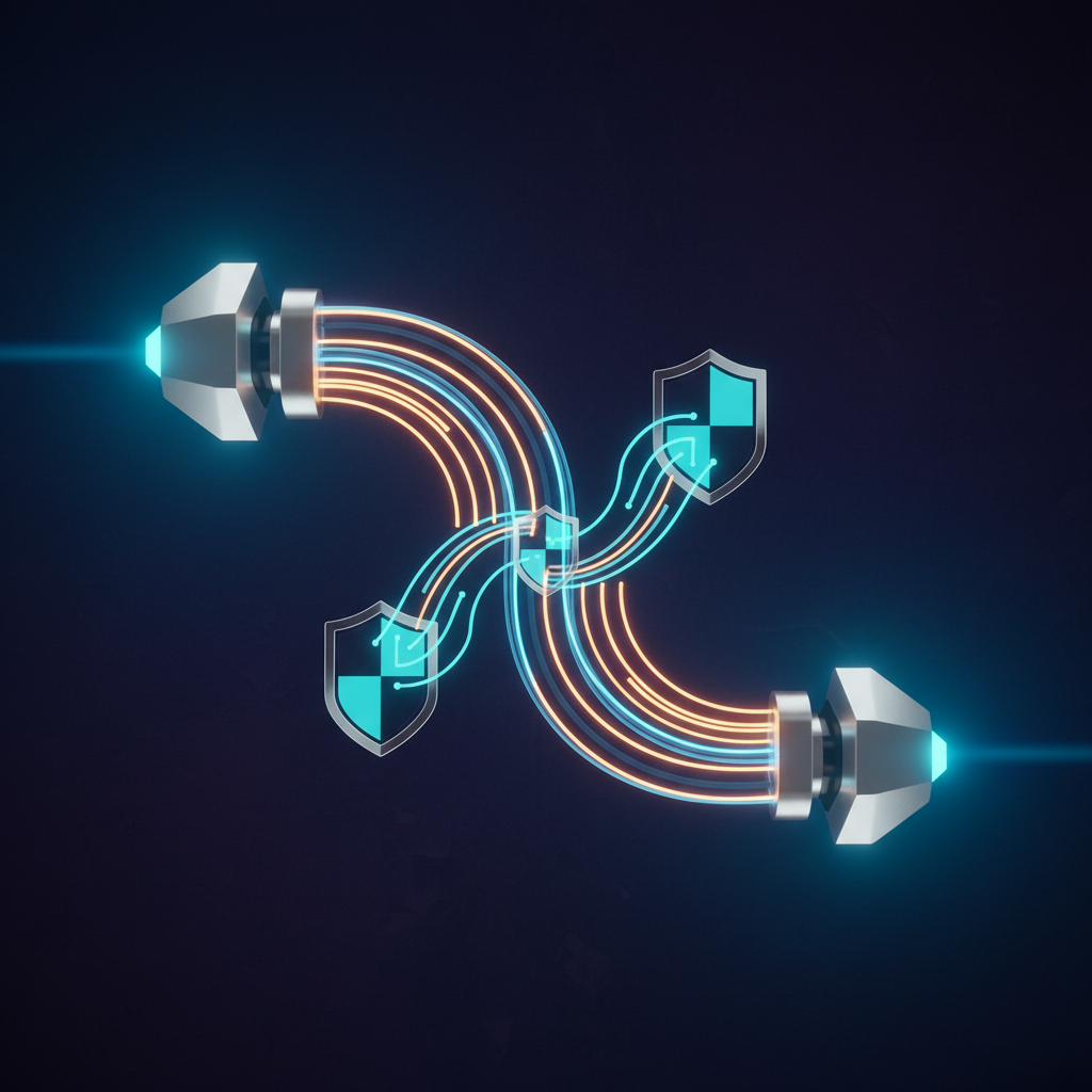 Secure communication concept for container scanning inquiries