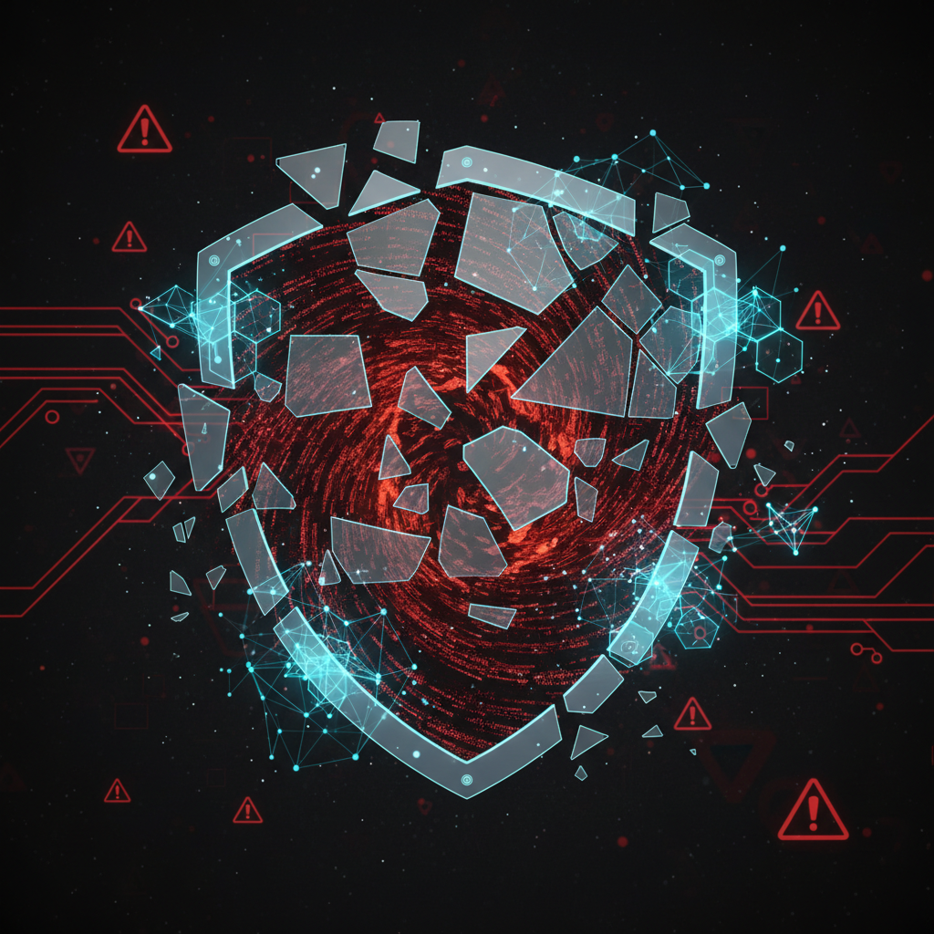 Abstract visualization of vulnerability detection and security analysis in containerized environments